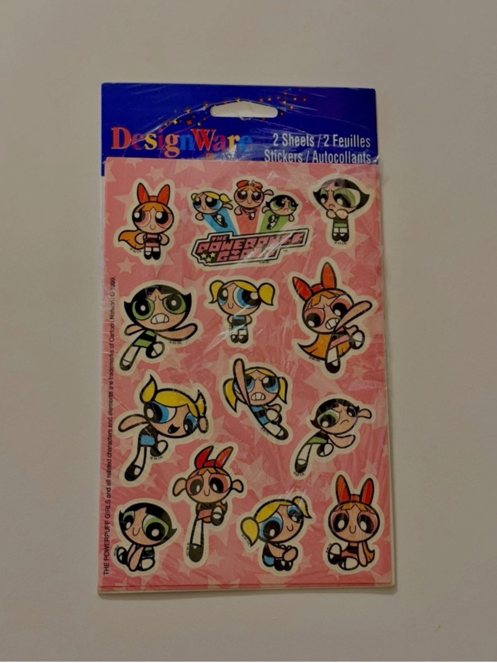 Powerpuff Girls Stickers DesignWare Cartoon Network Vintage Y2K 2000s 90s